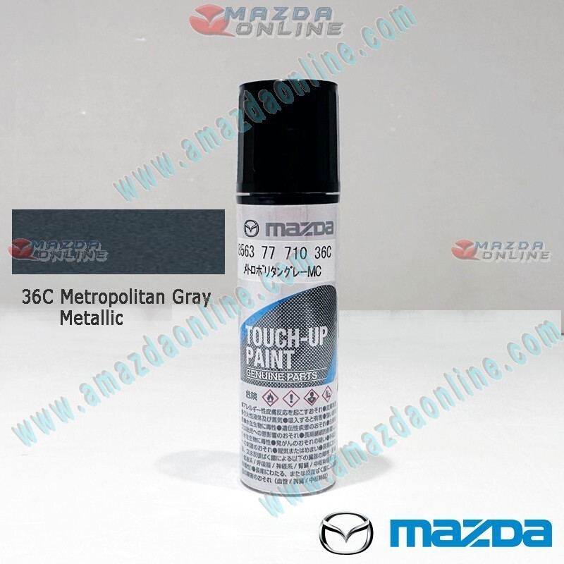 Mazda Japan Original Touch Up Paint 15ml x 1PC – 36C Metropolitan Gray Metallic