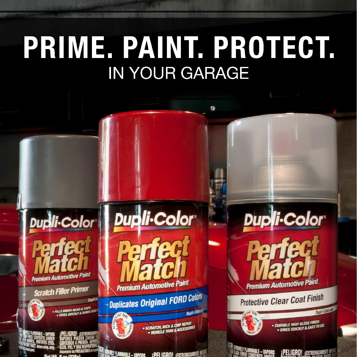 Dupli-Color BTY1578 Exact Match Touch-Up Paint – 8 fl. oz. White