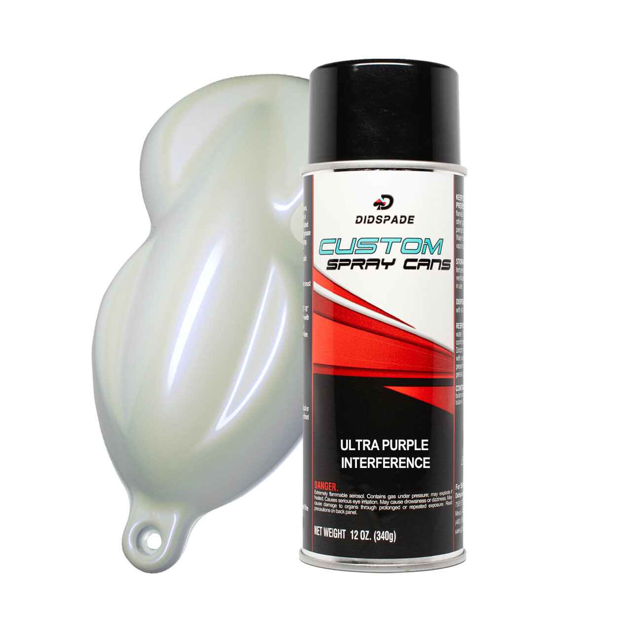 Ultra Purple Interference Pearl Spray Paint – Ghost Pearl Spray Paint 12oz