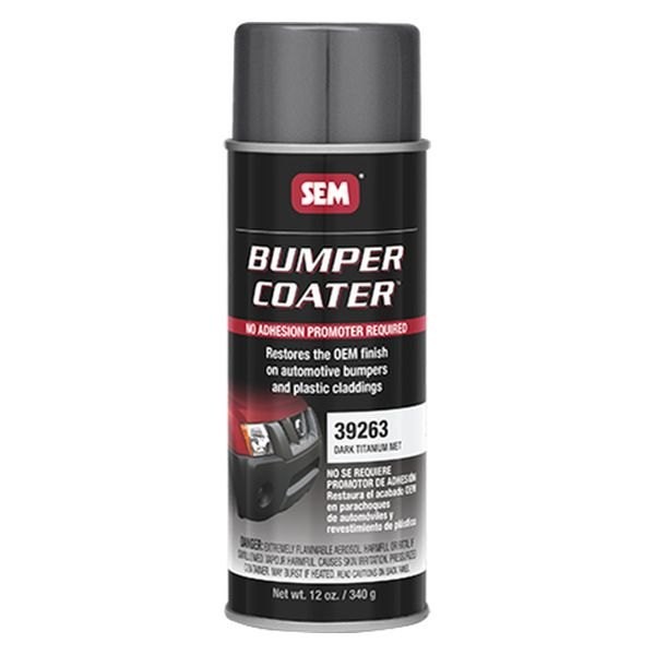Bumper Coater 12 Aerosol Automotive Bumpers and Plastic Paint fl. oz. Dark