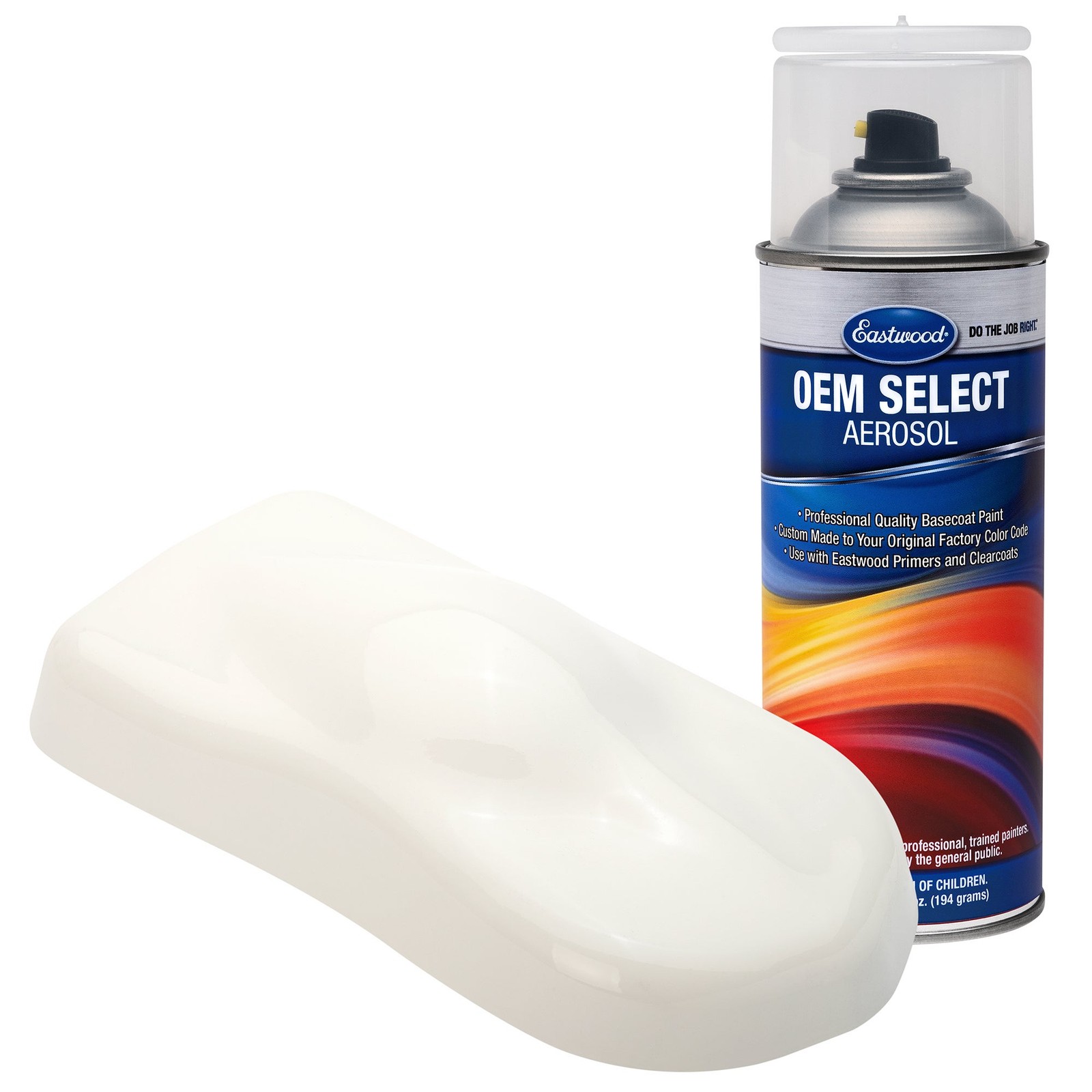 Eastwood OEM Select Basecoat Touchup Paint Aerosol Toyota 040 Super White II
