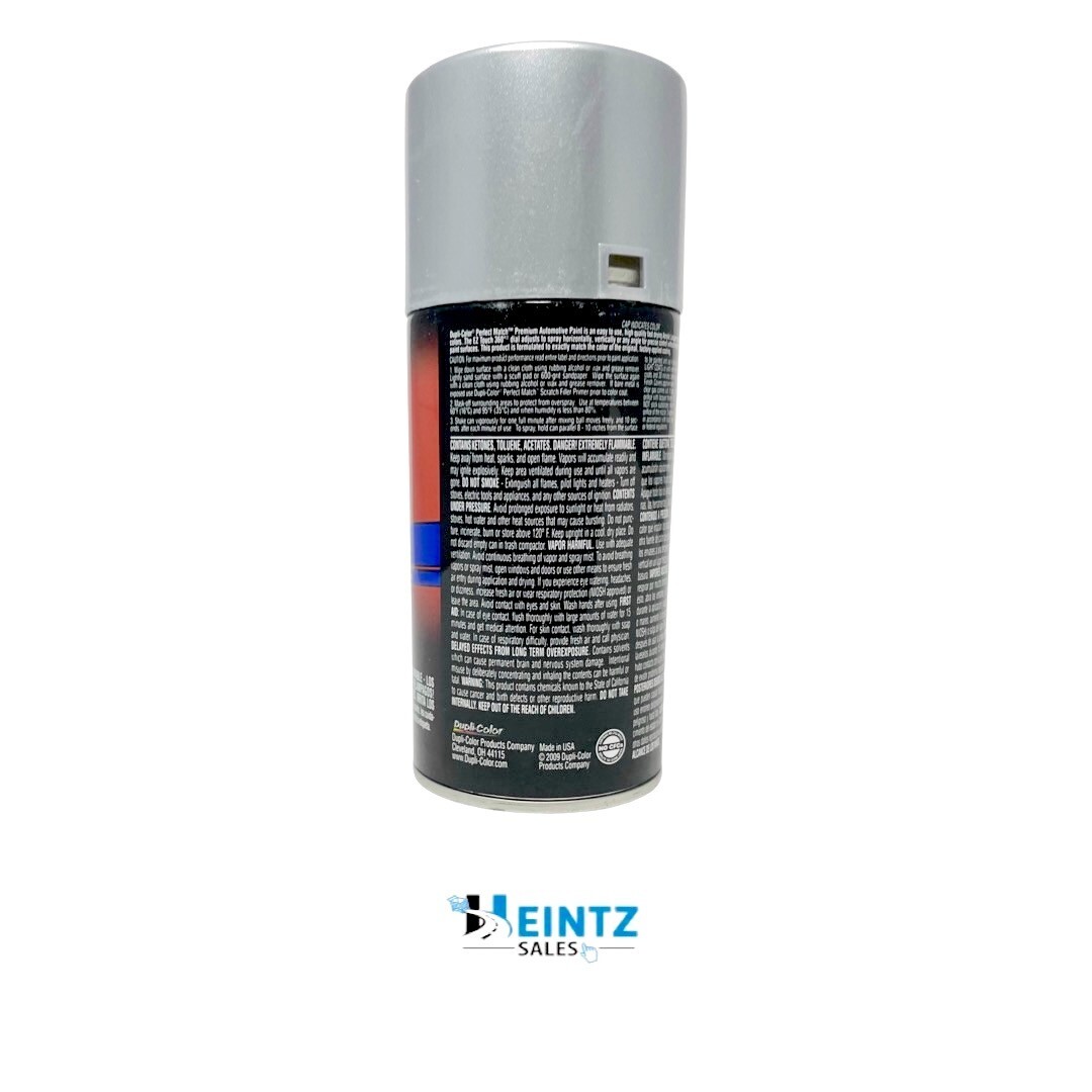 Duplicolor BHA0971 Perfect Match Honda Satin Silver Metallic NH623M 8oz Aerosol