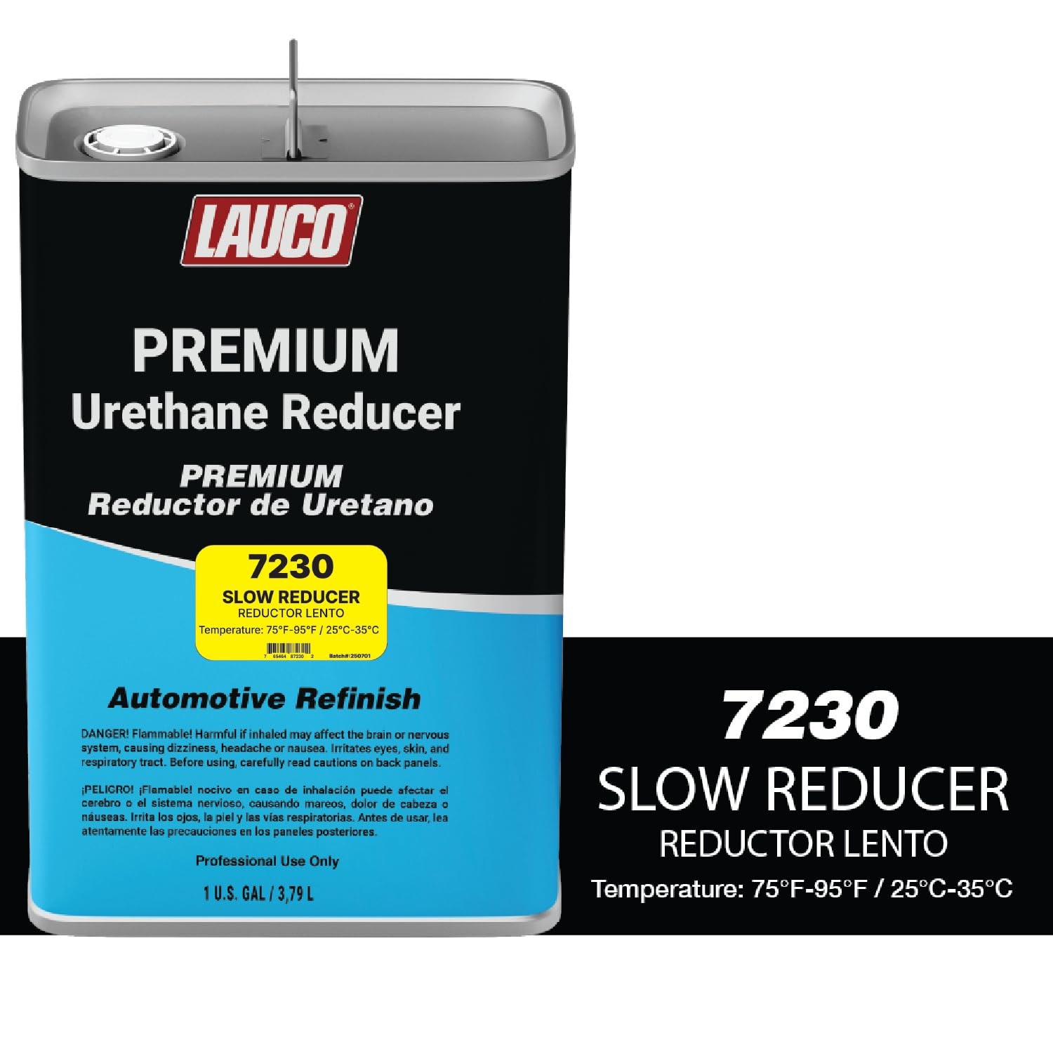 Slow Urethane Grade Reducer (7230), 1 Gallon, 75°F – 95°F﻿﻿ ﻿- For Automotive