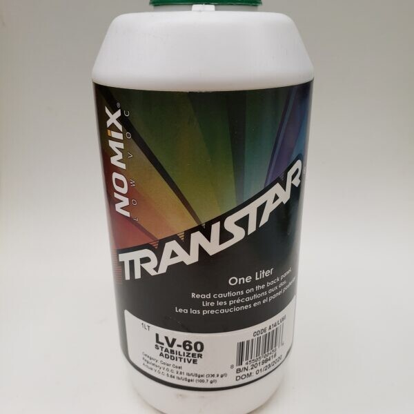 Transtar LV60 Stabilizer Additive – No Mix Automotive Paint Toner – 1 Liter