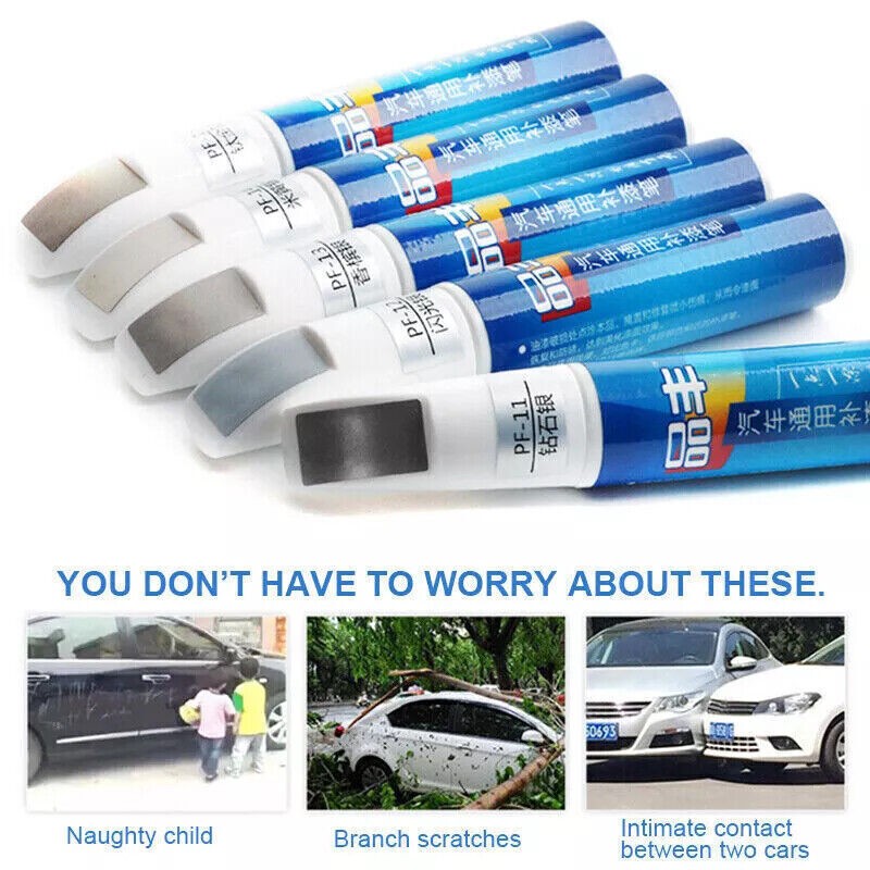 40 Colors DIY Auto Paint Repair Pen Para Car Clear Scratch Remover Touch Up Pens