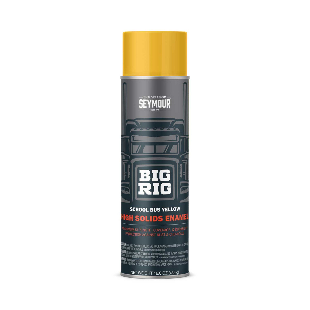 Seymour 20-1686 Big Rig High Solids Enamel School Bus Yellow 16 Oz