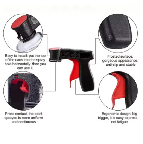 Spray Gun Pistol Grip Aerosol Paint Bottle Trigger Handle Spray Gun UK
