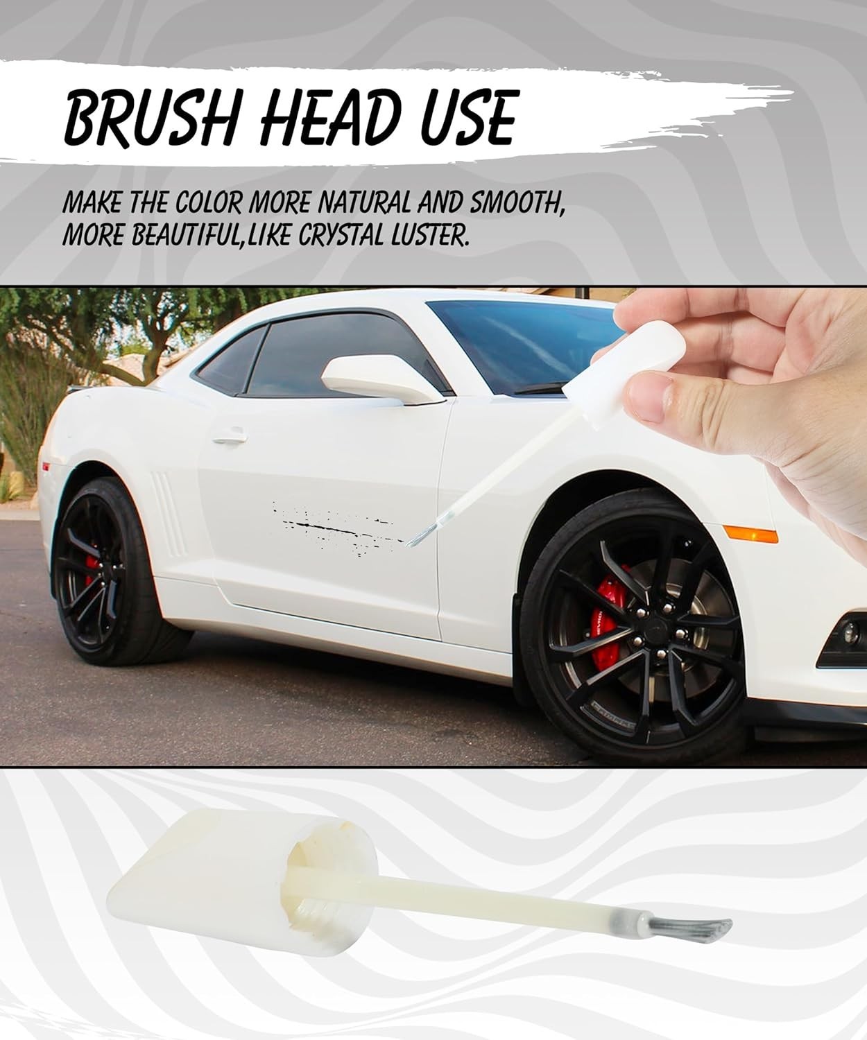 Pearl White Car Scratch Repair Pen – Easy Touch Up Paint for Auto Finishes