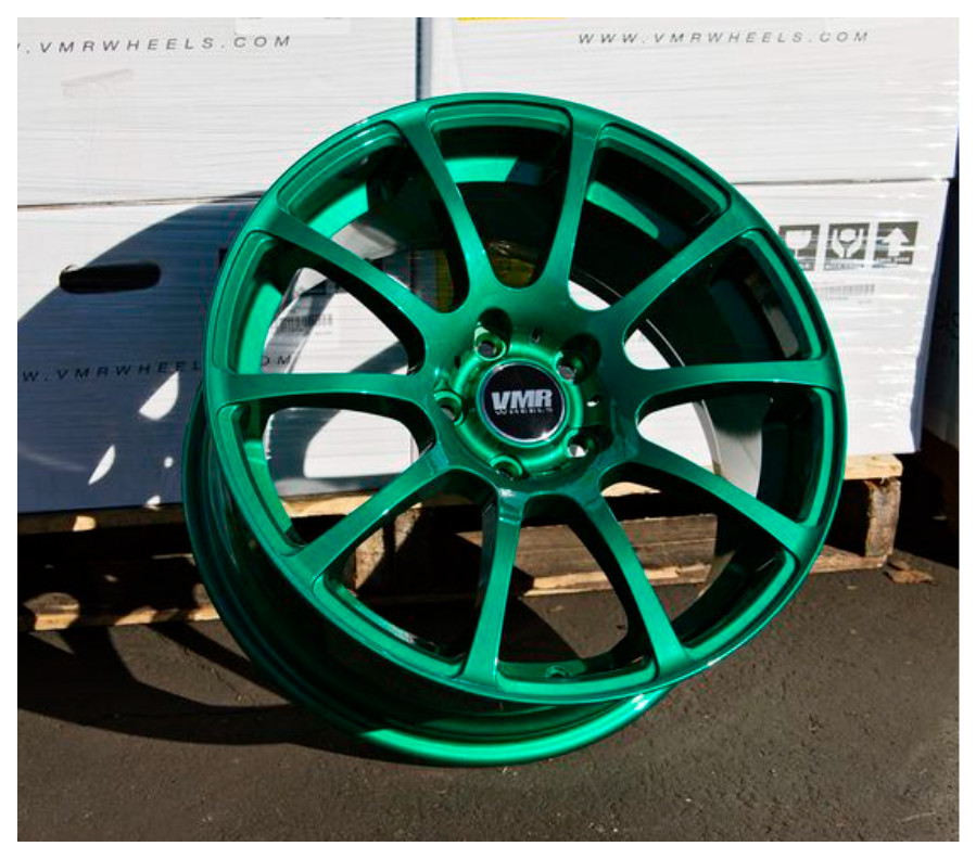 Metallic Green Chrome Wheels Spray Paint Rim Steel Aluminum +Primer Coating 3PK