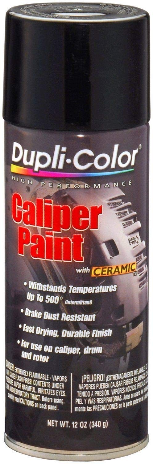 Dupli-Color BCP102 Brake Caliper Spray 12 Ounce (Pack of 1), Gloss Black