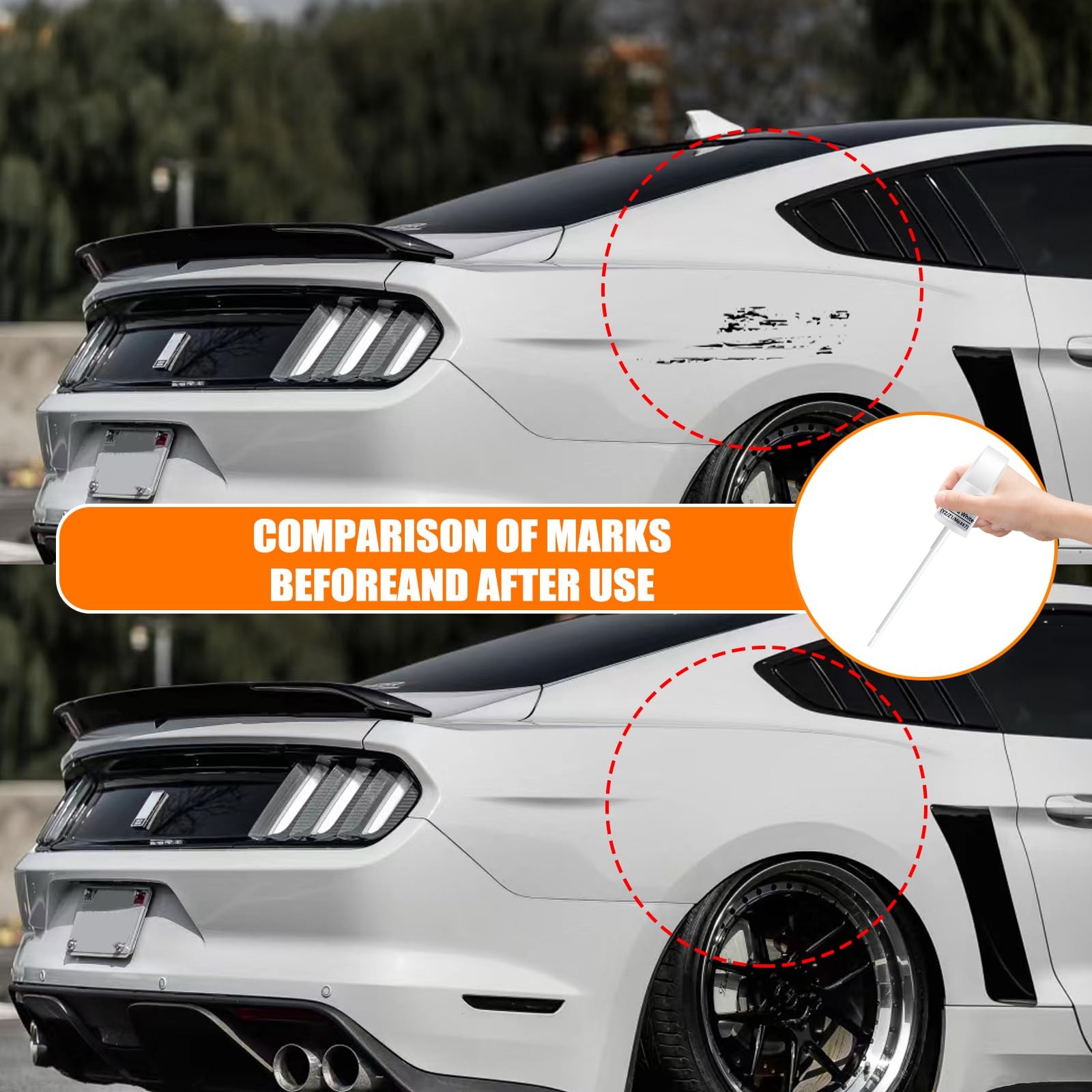 Touch Up Paint Kit For Ford RR Ruby Red Metallic Professional Finish OEM