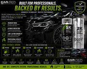 CAR-REP Basecoat & 2K Clearcoat for 2024 Audi Ibis White LY9C, T9