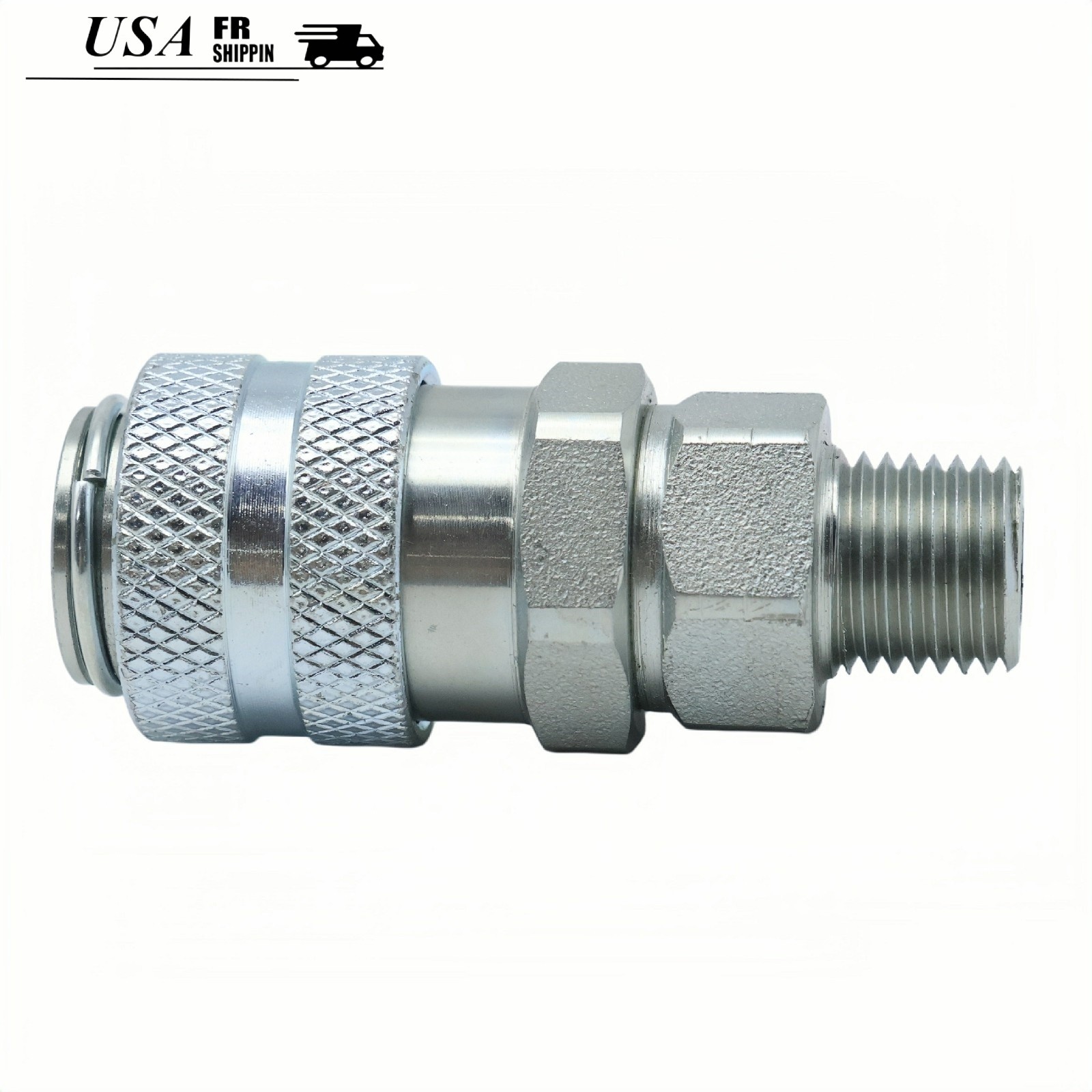 New Silver Heavy Duty Fuel System Coupler Fitting Tool 1PC Fits Cummins Cat