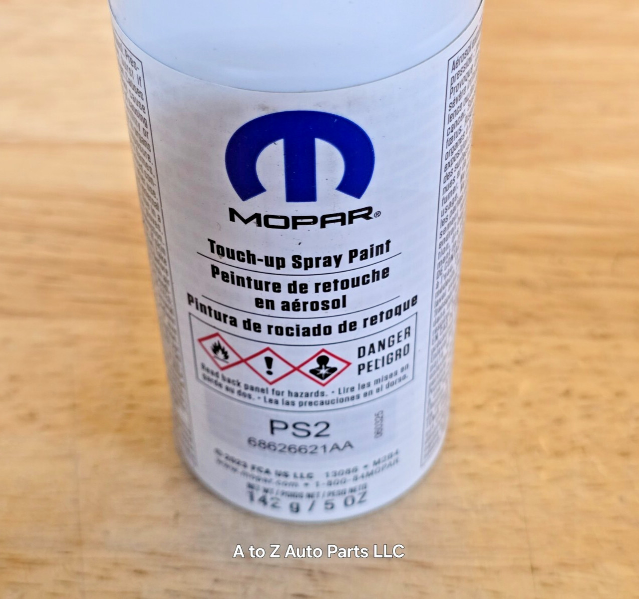 NEW Dodge, Ram, Chrysler, Jeep (PS2) BRIGHT SILVER METALLIC Spray Paint, Mopar