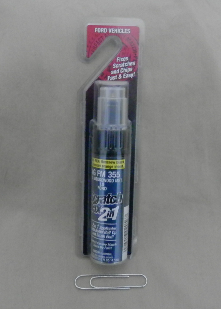 (1) NEW Duplicolor Scratch Fix 2in1 Touch Up Paint NG FM 355 Medium Wedgewood