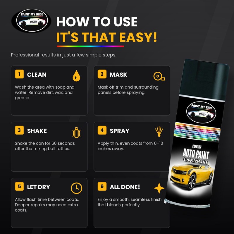 Single Stage Direct Gloss Aerosol for Dallas Power AND Light Beige FLEET
