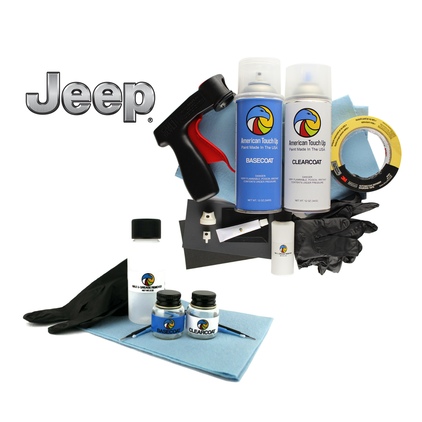 JEEP – Genuine OEM Automotive Touch Up/Spray Paint Kits SELECT YOUR COLOR CODE