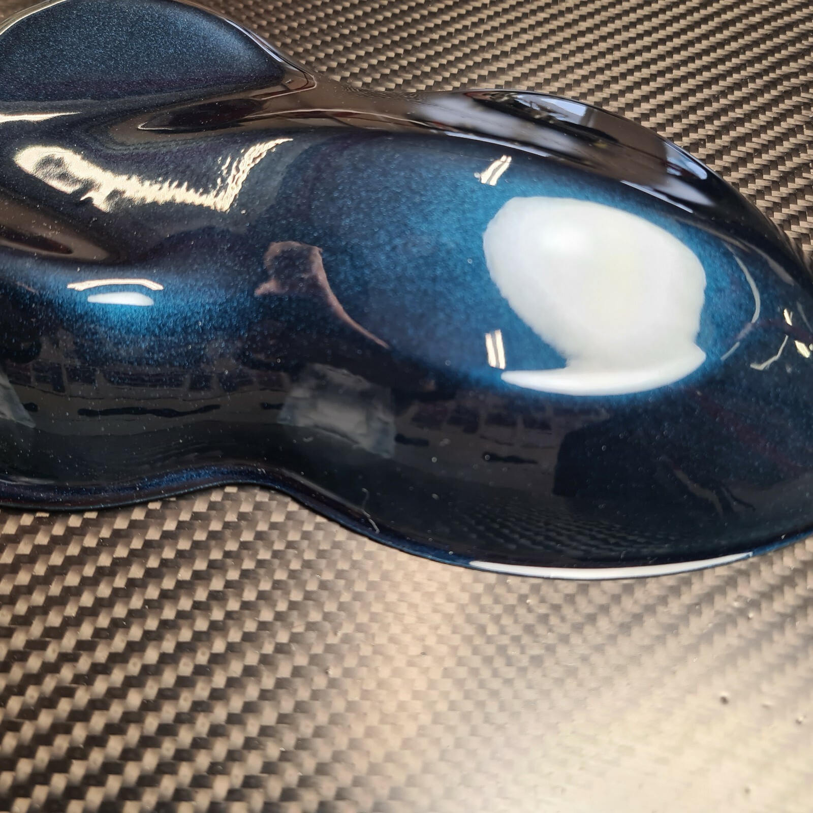 1 LITRE CANDY MIDNIGHT BLUE 3 STAGE TRANSLUCENT CANDY- READY TO USE-SPRAY GUN