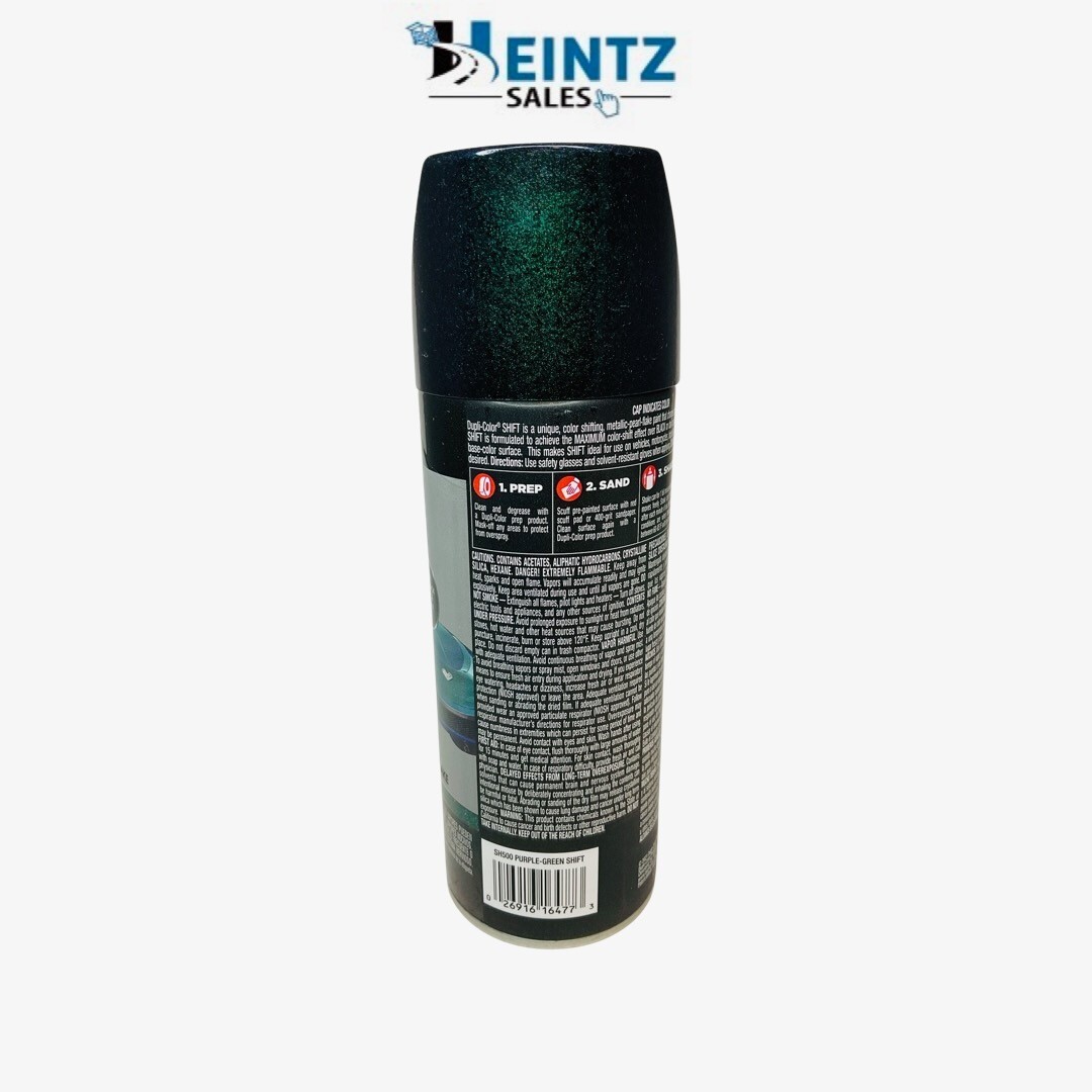 Duplicolor SH500 – 2 pack Purple-Green SHIFT Color-Shifting Spray Paint – 12 oz.