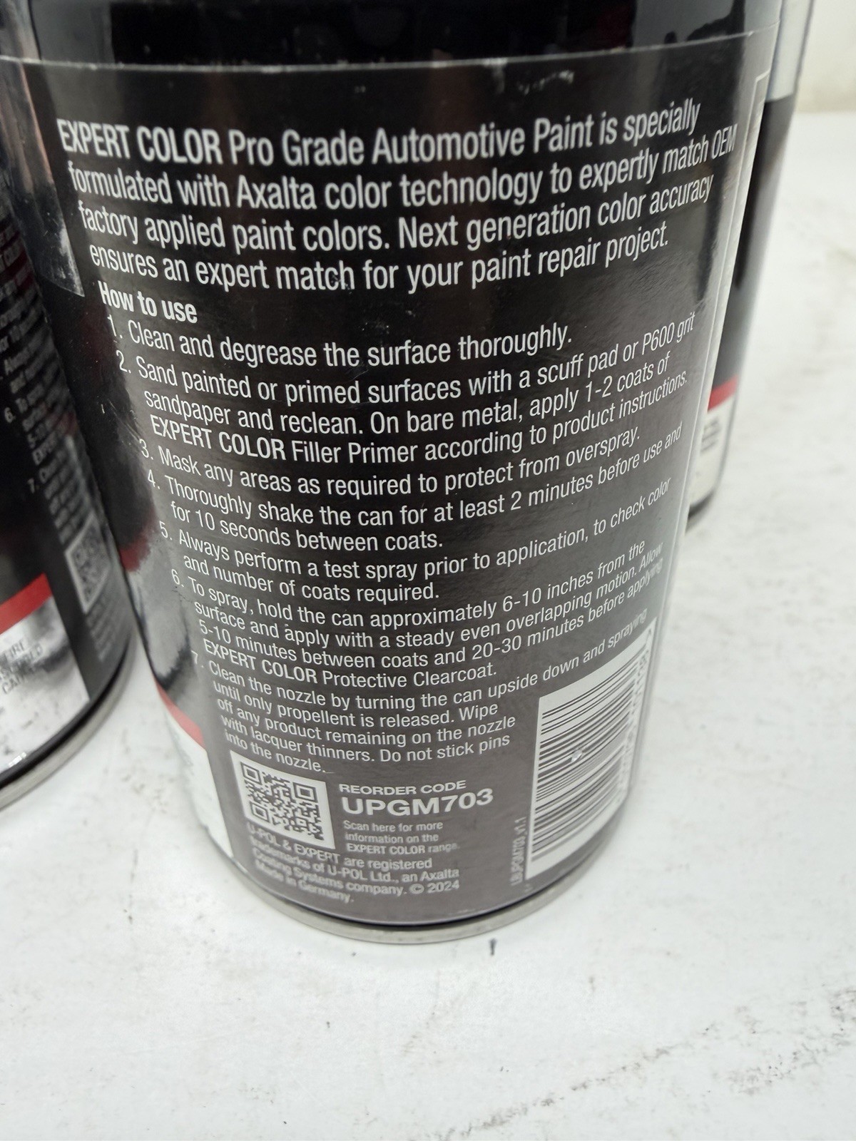 U-POL Expert Spray Paint for GM Indigo Metallic 9792 , upgm703 7.4 Oz 5 pack