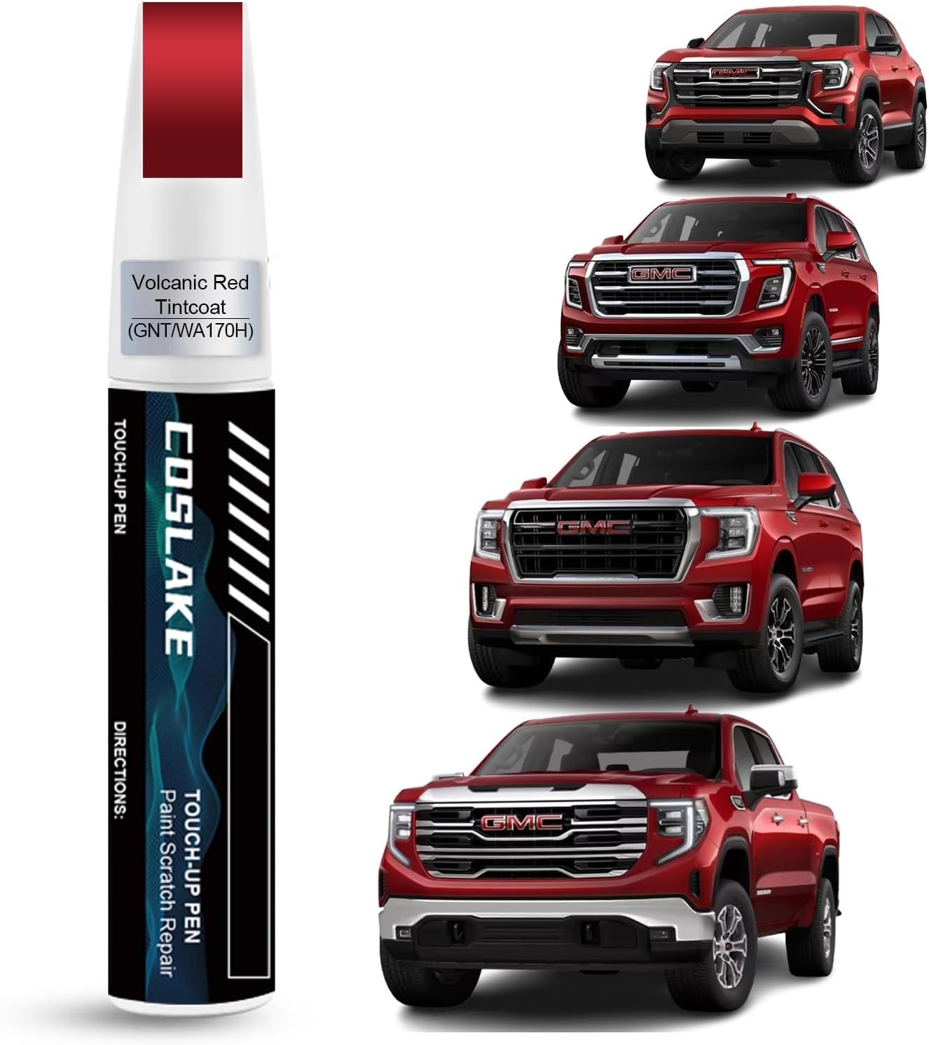 GMC Touch-Up Paint – Volcanic Red Tintcoat 12ml – Effortless Scratch Repair Kit