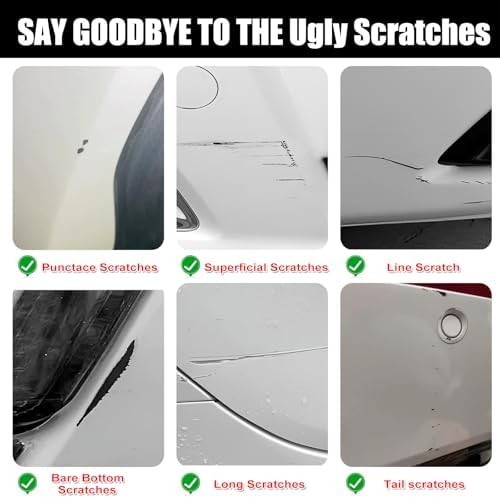 Touch Up Paint for Car Hyundai Hyper White WC9 Scratch Repair Pen Marker Kit