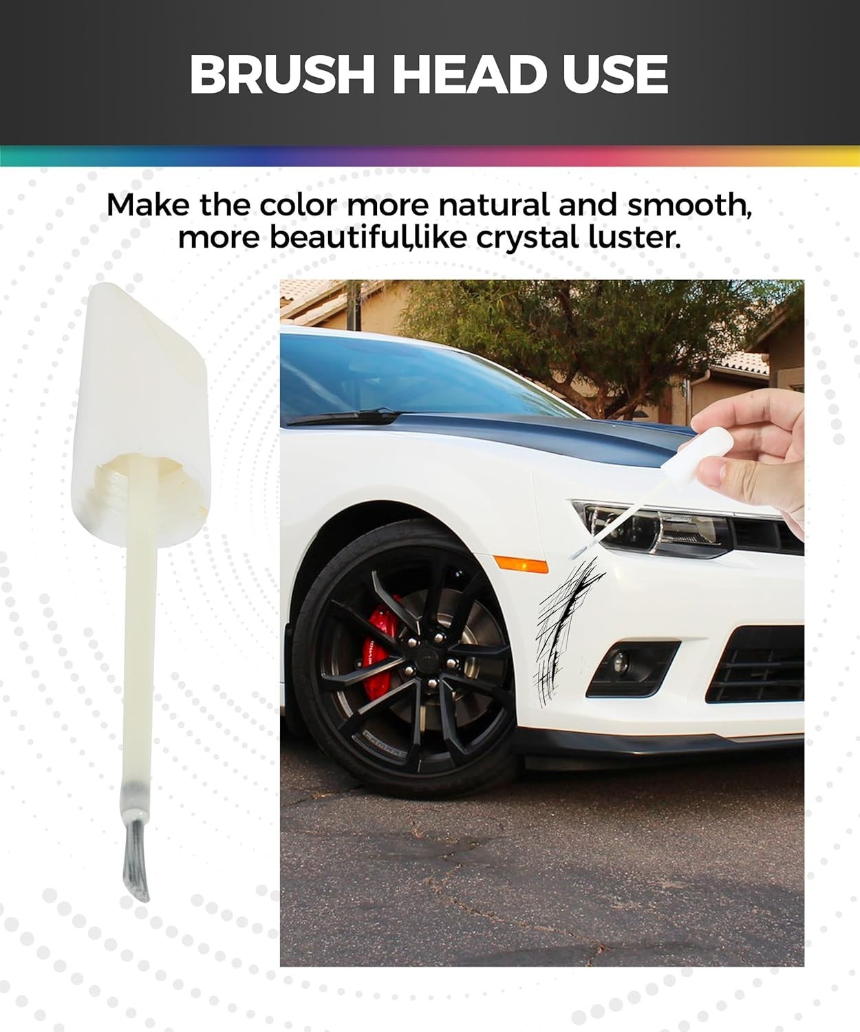 Multi-Purpose Touch Up Paint Pen for Cars – Waterproof & Quick Drying White