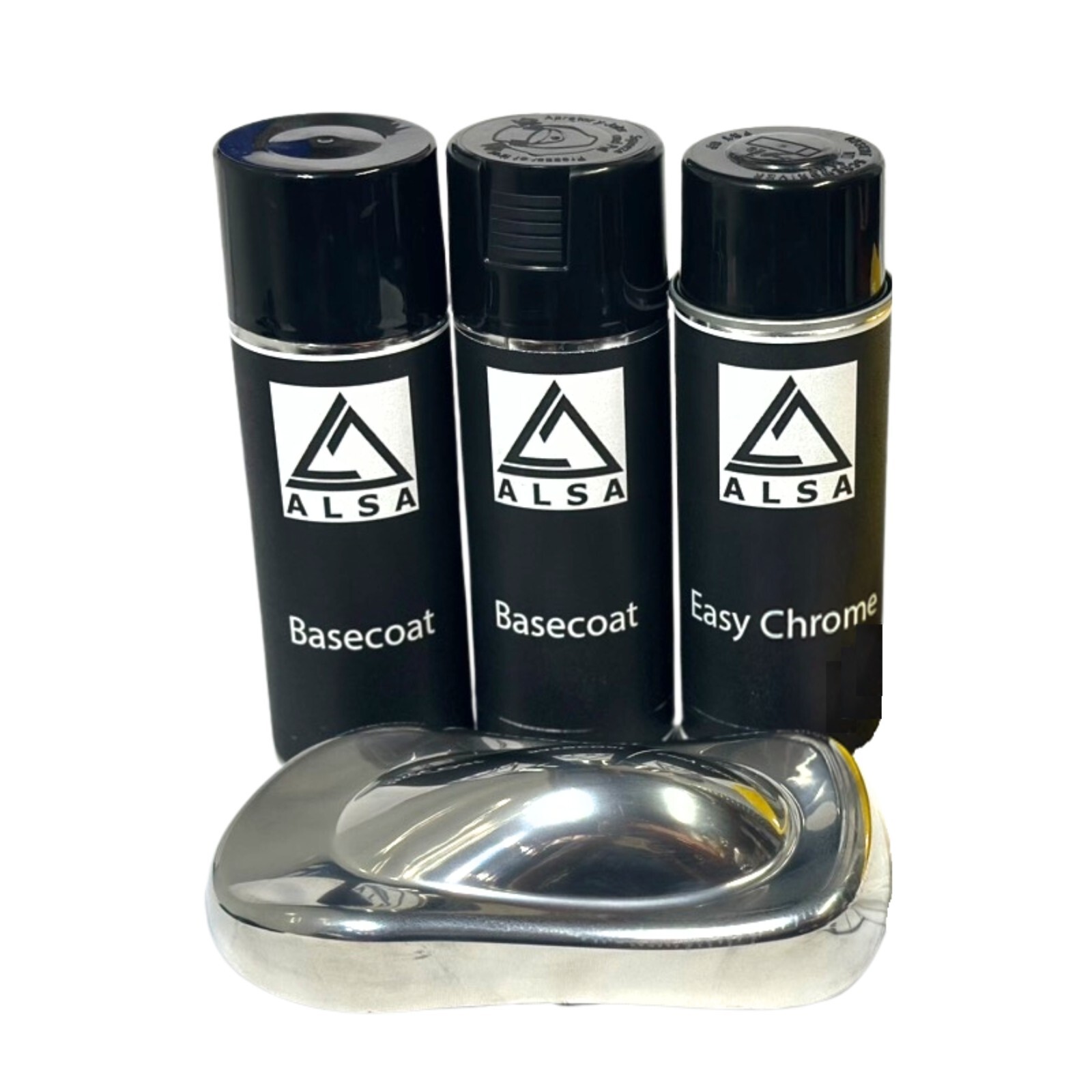 Alsa Easy Chrome Kit with Spray Gun – Mirror Chrome Starter Bundle