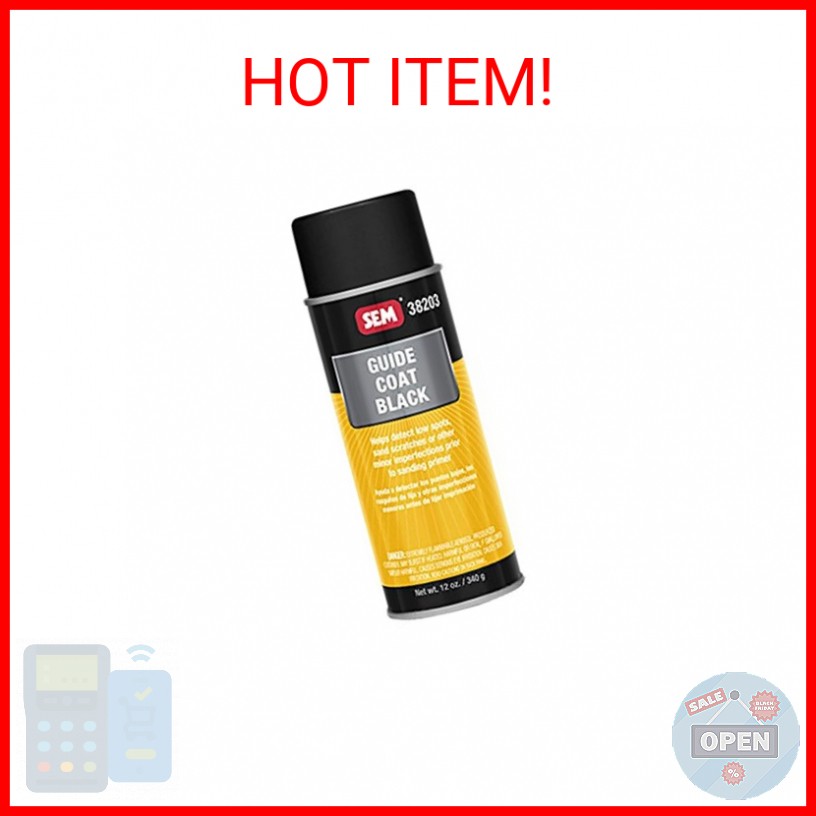 SEM 38203 Black Guide Coat – 12 oz.