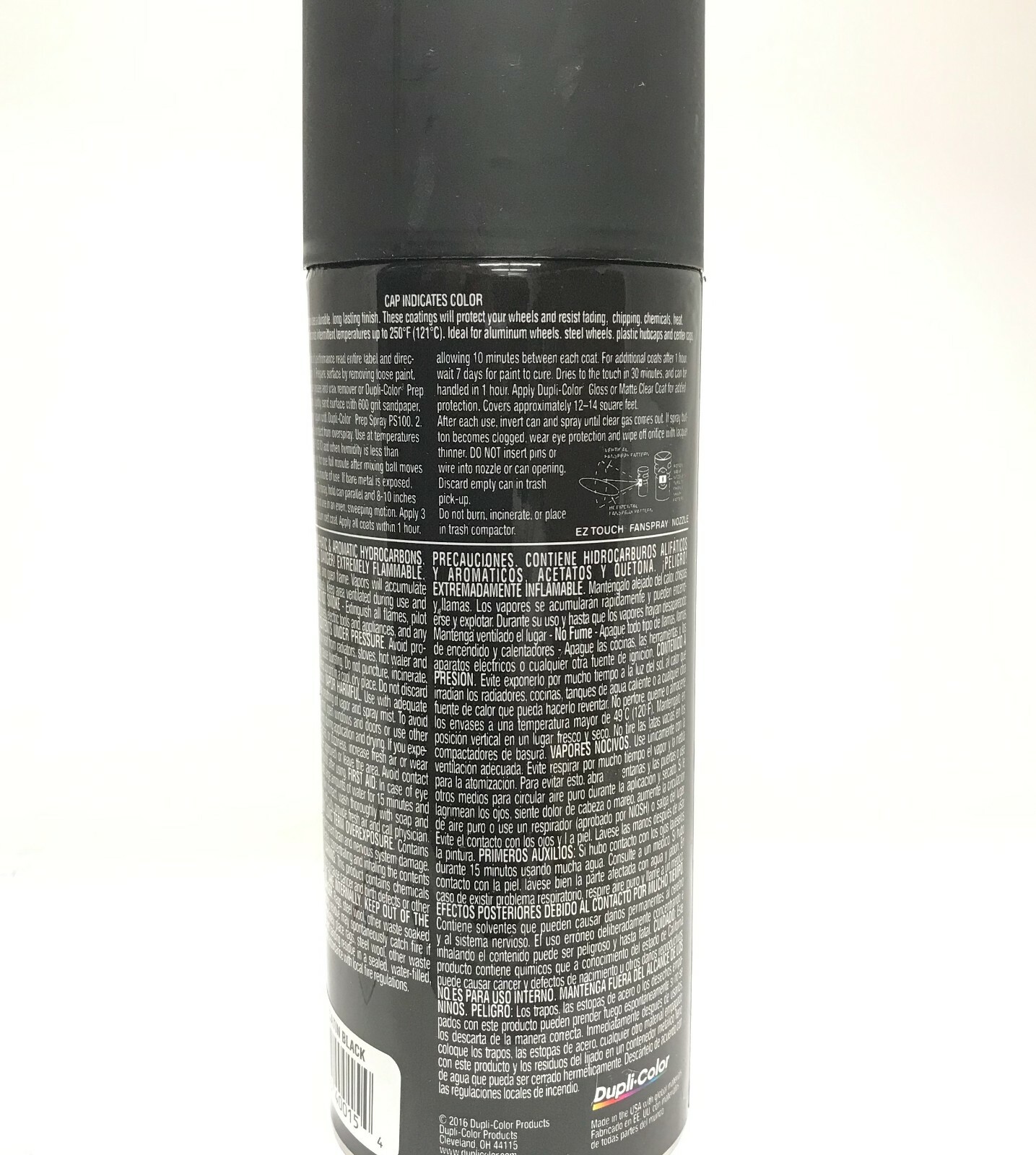 Duplicolor-HWP104-6 PACK High Performance Wheel Coating Satin Black color – 12oz