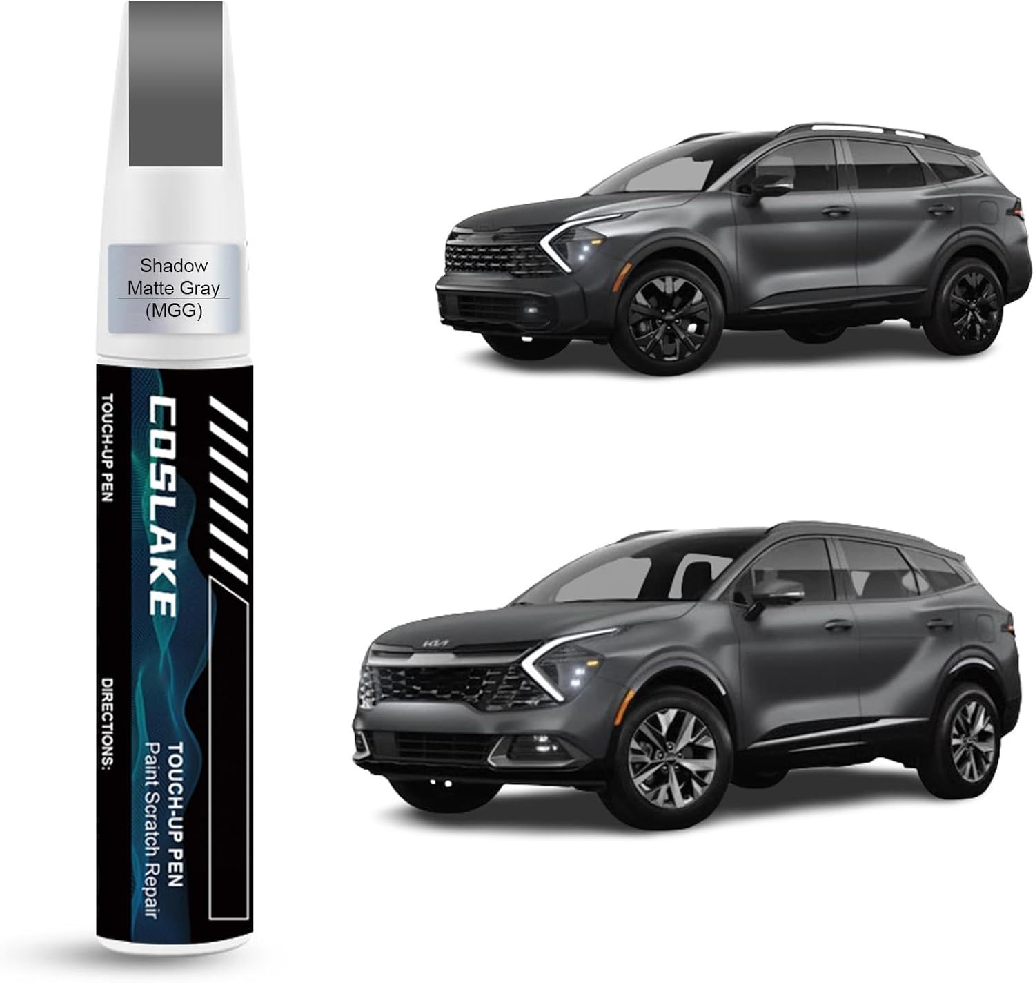 Essential Car Scratch Repair Kit for Kia – Fast-Drying 12ml Shadow Matte Gray