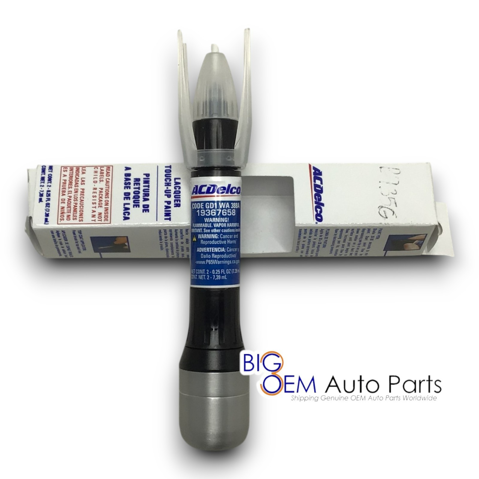 new OEM ACDelco GM 4 In 1 Blue Me Away Metallic Lacquer Touch Up Paint WA388A