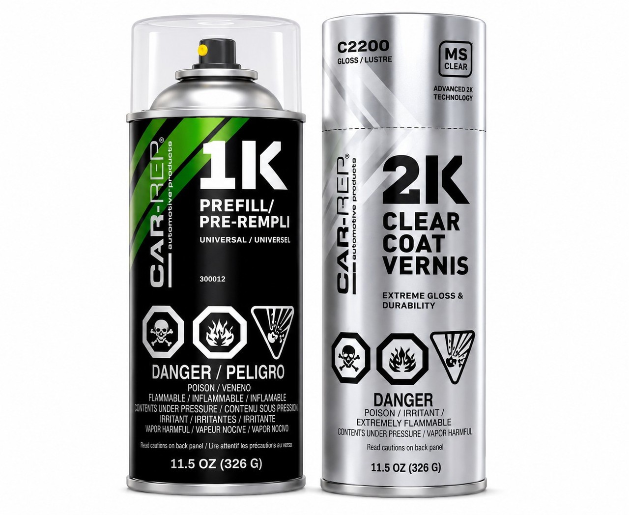 CAR-REP Basecoat & 2K Clearcoat for 2024 Audi Ibis White LY9C, T9