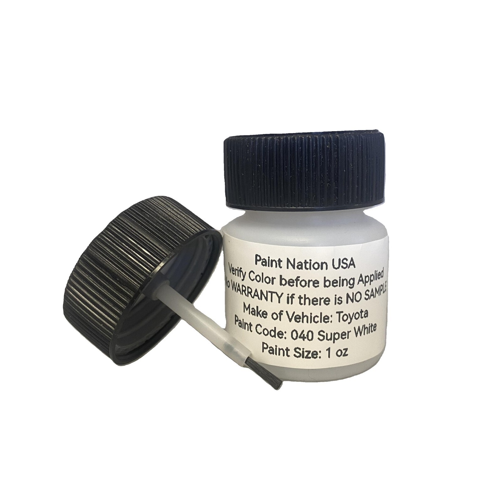 040 Super White Toyota – 1 Oz Touch Up Paint Kit /w Brush