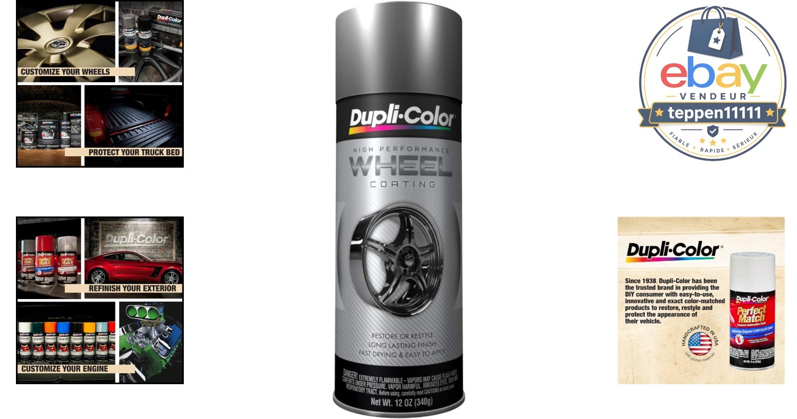 Matte Wheel Paint 12 oz Graphite