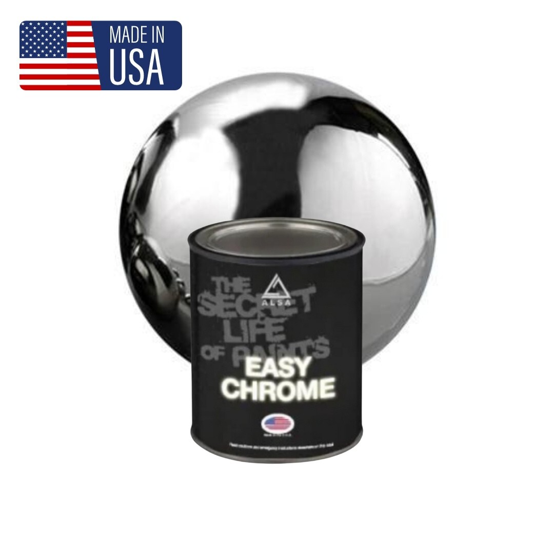 Genuine Alsa Chrome Paint -1 Gallon – 2000 sq ft of chrome