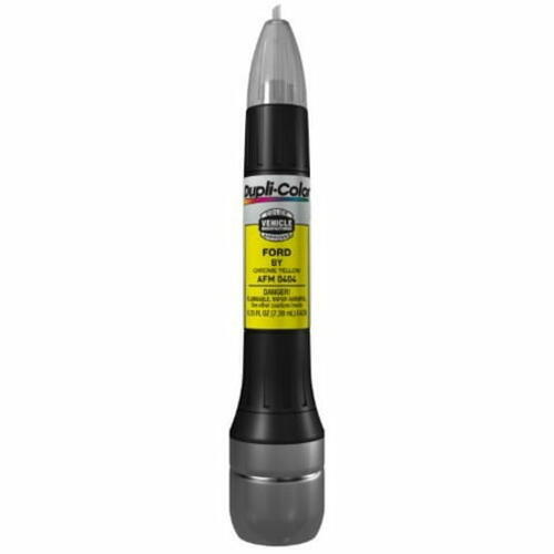 DUPLICOLOR Chrome Yellow Ford Exact-Match Scratch Fix All-In-1 Touch-Up AFM0404