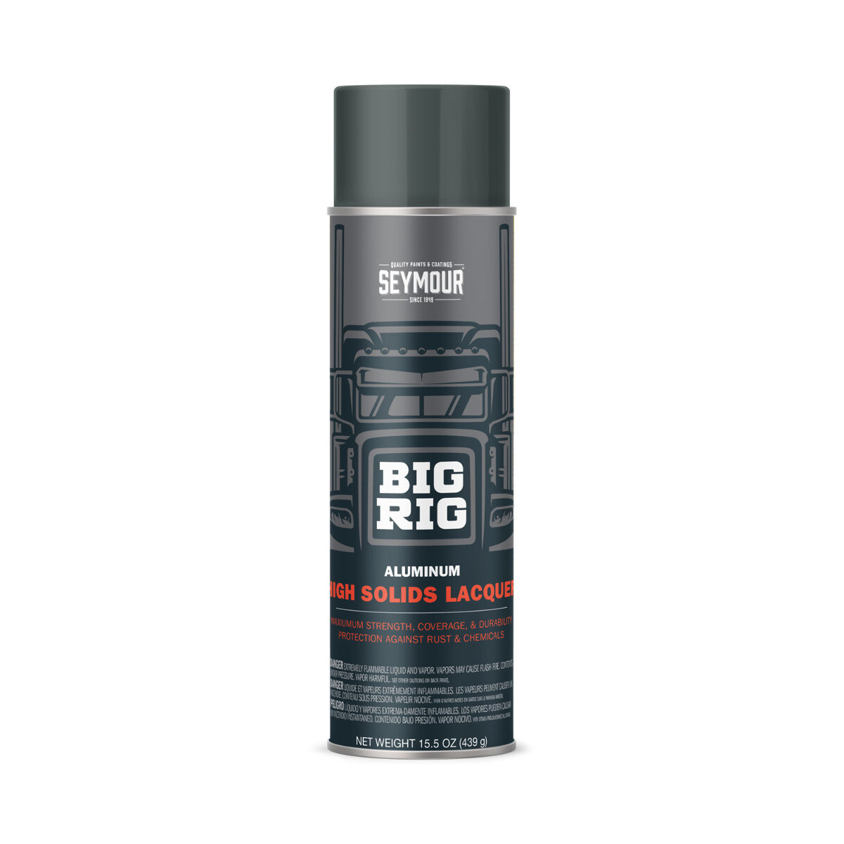 Seymour 20-1611 Big Rig High Solids Lacquer Aluminum 16 Oz