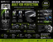 CAR-REP Basecoat Aerosol for 2019 Toyota Crystal White 062