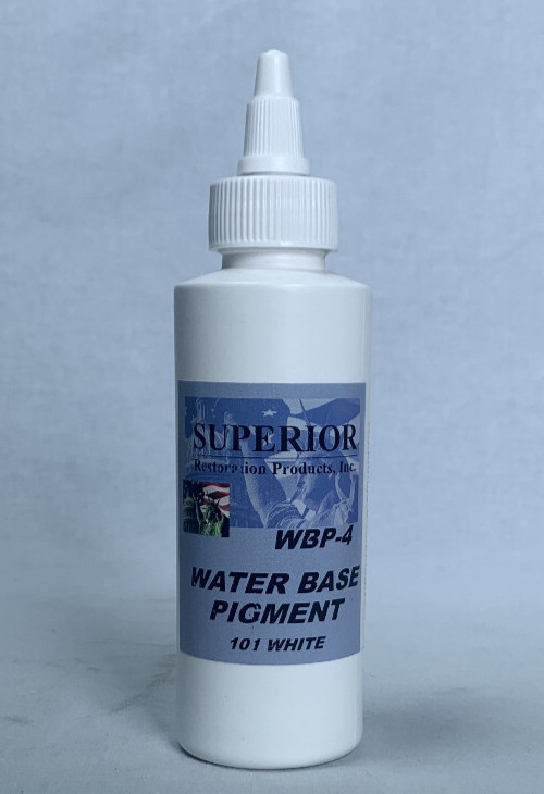 Water Base Pigment 101 White WBP-4 Superior Restoration Carpet Vinyl Leather