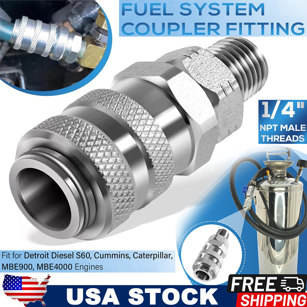 for OTC 5869-1 & J-47912-QC Fuel System Coupler Fitting Tool for Detroit Diesel