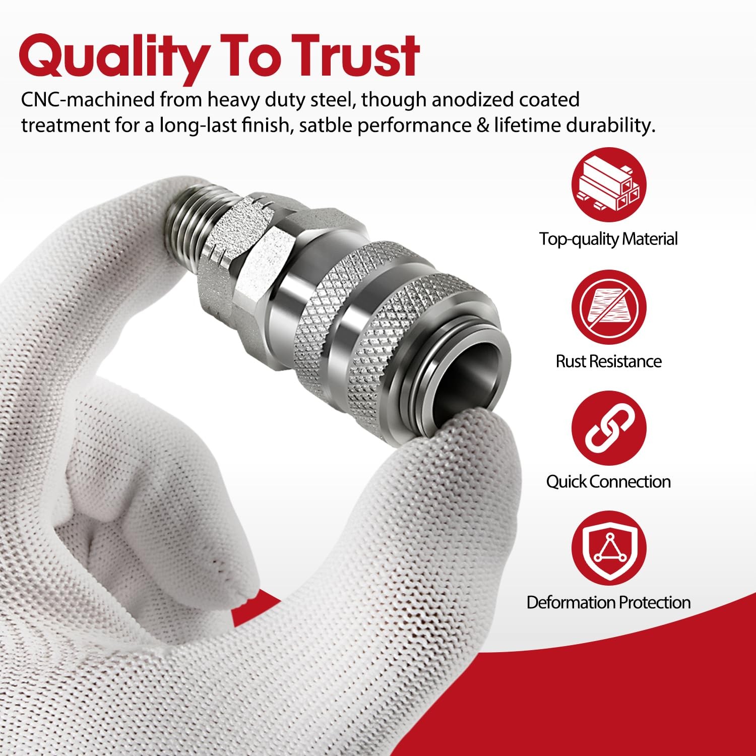 for OTC 5869-1 & J-47912-QC Fuel System Coupler Fitting Tool for Detroit Diesel