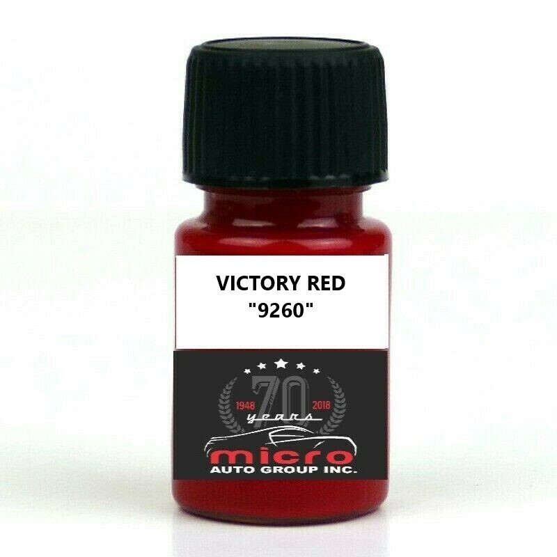 General Motors Victory Red 9260 Touch up Paint Kit With Brush 2 Oz SHIPS TODAY