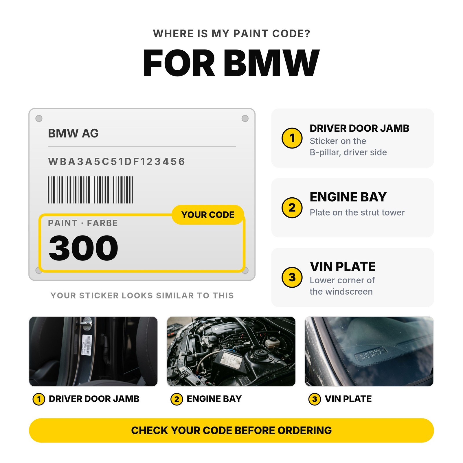 Touch Up Paint For BMW 237 Granitsilber Set Automotive Paint Repair Kit