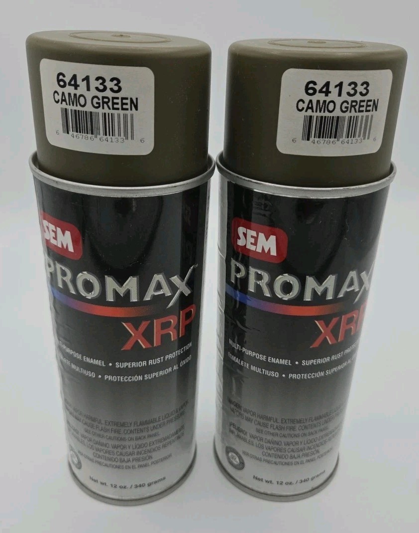 SEM Promax XRP 64133 Camo Green 2cans NEW