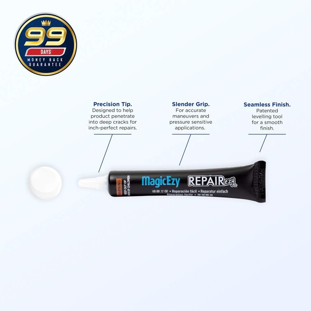 Multi-Surface Enamel Scratch Repair Paint—Quick Dry for Stoves and Microwaves