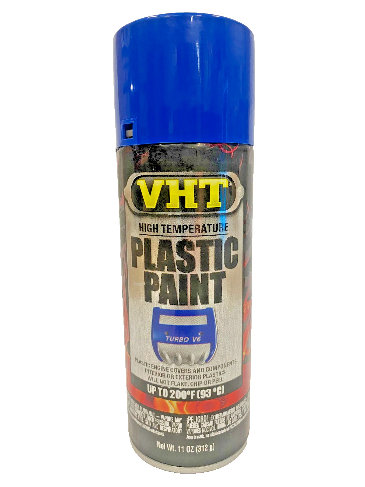 VHT Plastic Paint Blue EPA 1.40 Part #SP822 High Temp 11oz, Exterior & Interior