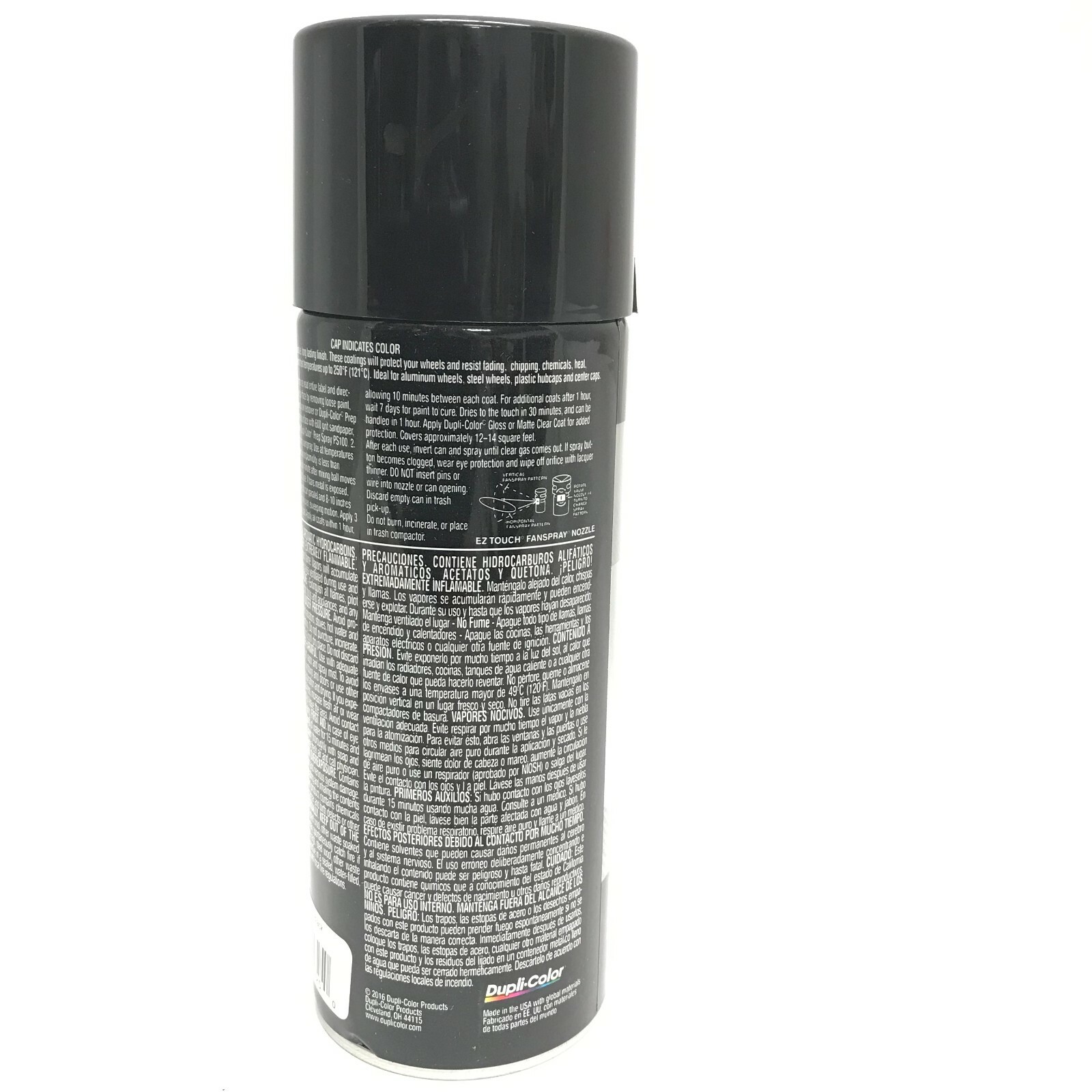 Duplicolor HWP108-4 Pack High Performance Wheel Coating Gloss Black color – 12oz