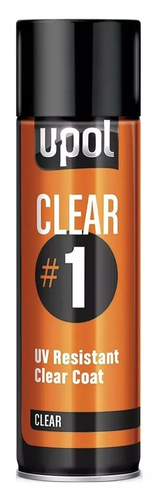 1 x Upol CLEAR#1 High Gloss Clearcoat 450ml Lacquer/Headlight Repair Coating
