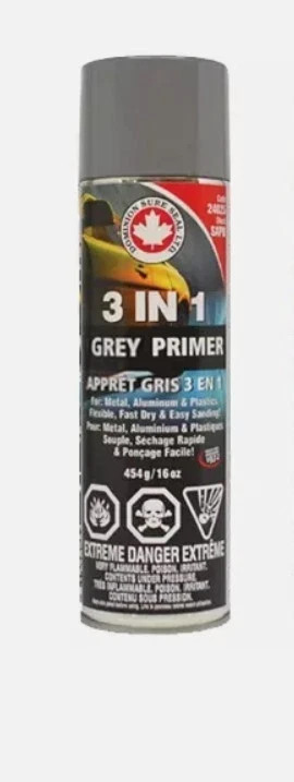 Dominion Sure Seal 24023 3 In 1 Gray Primer Aerosol 16 oz (DOM-24023)